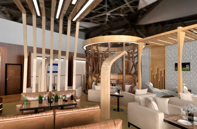 Дизайнерский подход к оснащению lounge-зоны Top Lounge
